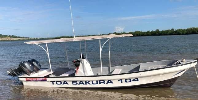 Fibreglass Panga Open Boat - 23ft