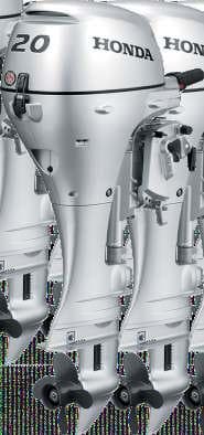 Honda 4-Stroke Outboard Engines 2.3HP - 350HP