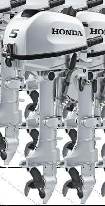 Honda 4-Stroke Outboard Engines 2.3HP - 350HP